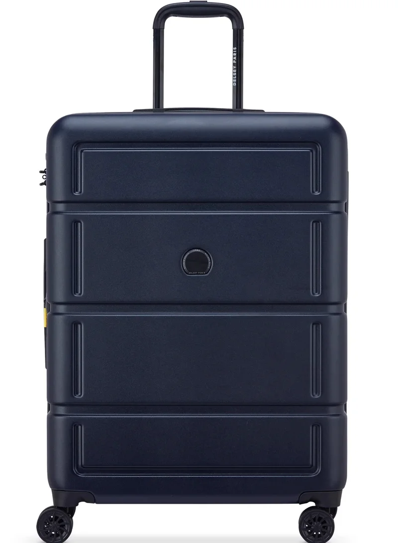 ديلسي _باريس حقيبة سفر كاميليا ٧٠ سم قابلة للتوسيع بعجلات مزدوجة متوسطة - كحلي